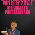 Jasa Pemasangan Wifi di RT 7 Rw 1 Mekarjaya Padakembang