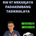 Pasang Wifi Di Rt 04 Rw 07 Mekarjaya Padakembang Tasikmalaya